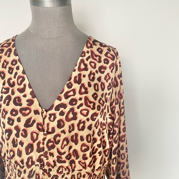 Scotch & Soda Ruffle V-neck Blouse Combo K Large - Picture 5 of 12